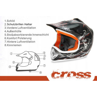 KIMO CROSS / QUAD HELMET for children