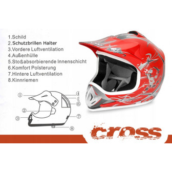 KIMO CROSS / QUAD HELMET for children