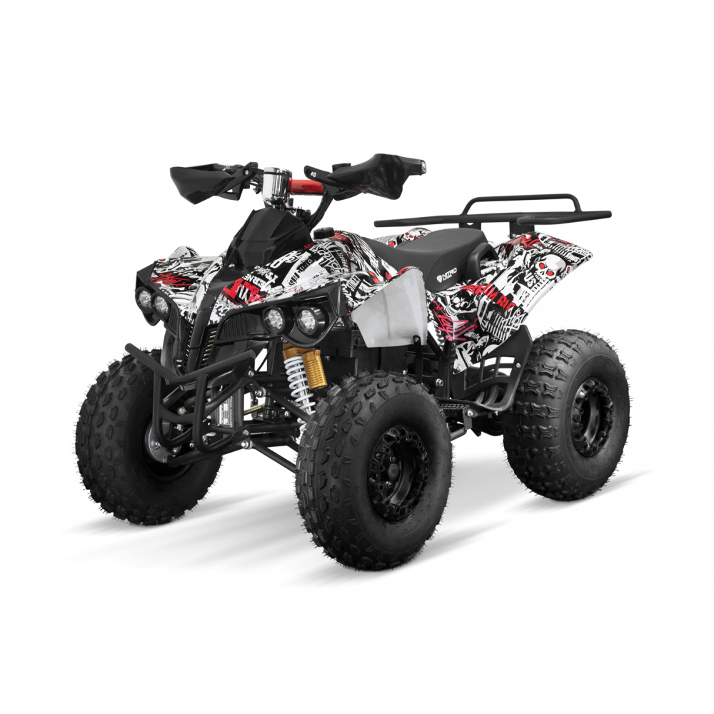 WARRIOR Electric Quad 8" 48V 1000W GRAFITI