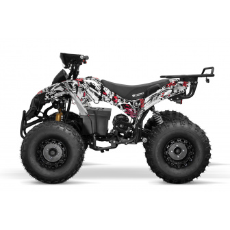 WARRIOR Electric Quad 8" 48V 1000W GRAFITI