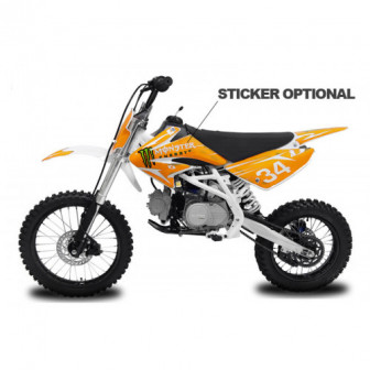 Thunder 125cc 17/14" PIT BIKE - CROSS - MOTORCYCLE XL