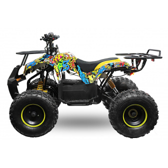 QUAD ECO TORONTO WHEELS 8" 48V 1000W GRAFITI