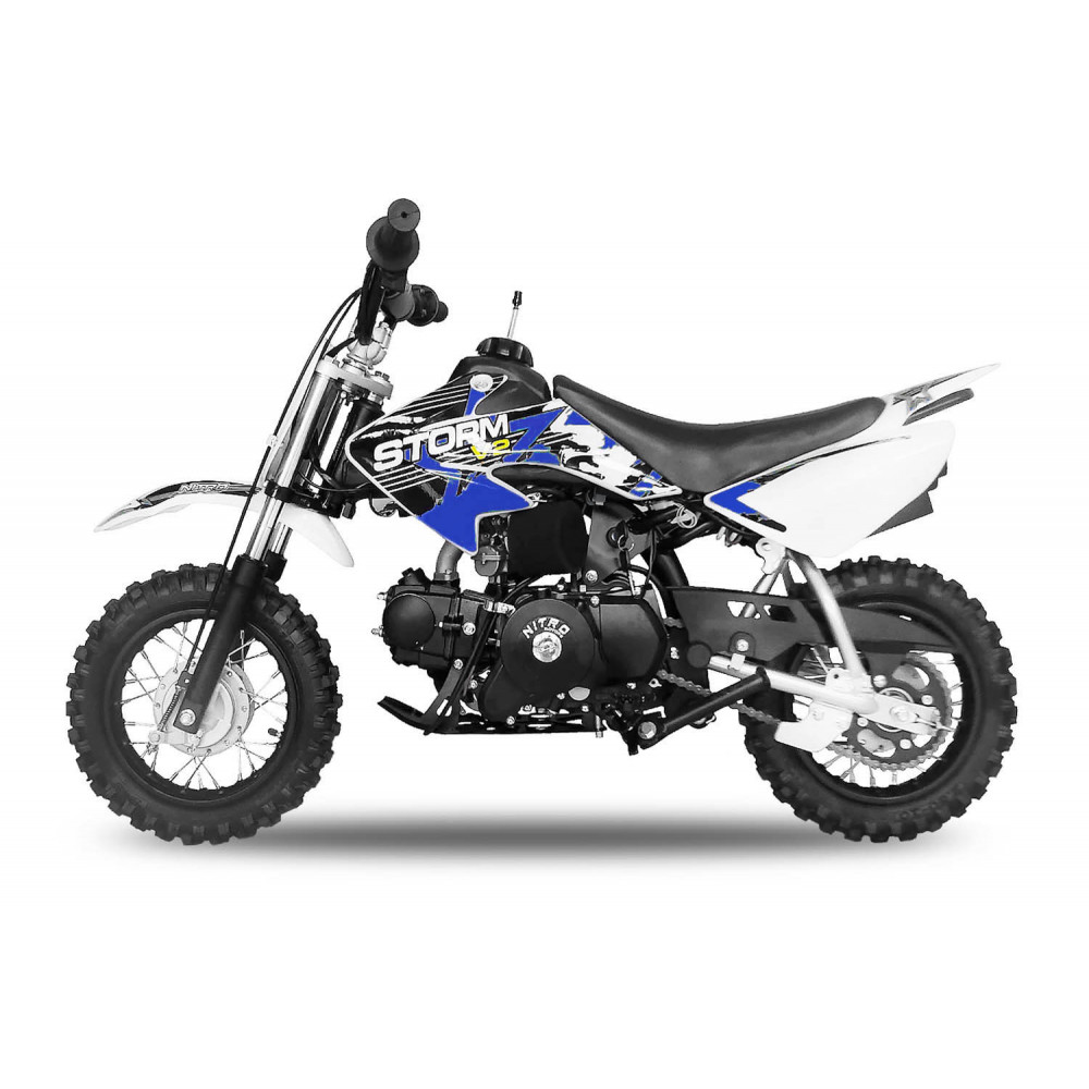 Storm 70cc AUTOMATIC MINI PIT BIKE - CROSS 10"