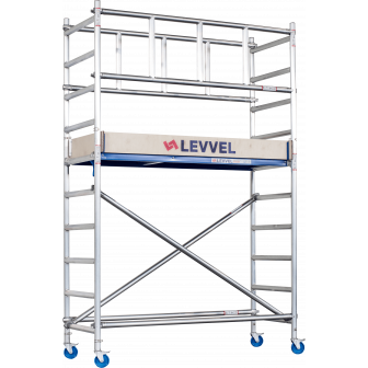 SOLID 4m Aluminum mobile scaffolding LEVVEL 380