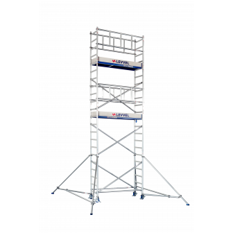 SOLID 7.3m Aluminum mobile scaffolding LEVVEL 730