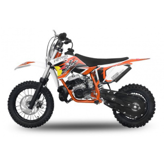 copy of NRG50 RS Cross 50cc Motocross 9hp KTM Replica 14/12" Kick Start