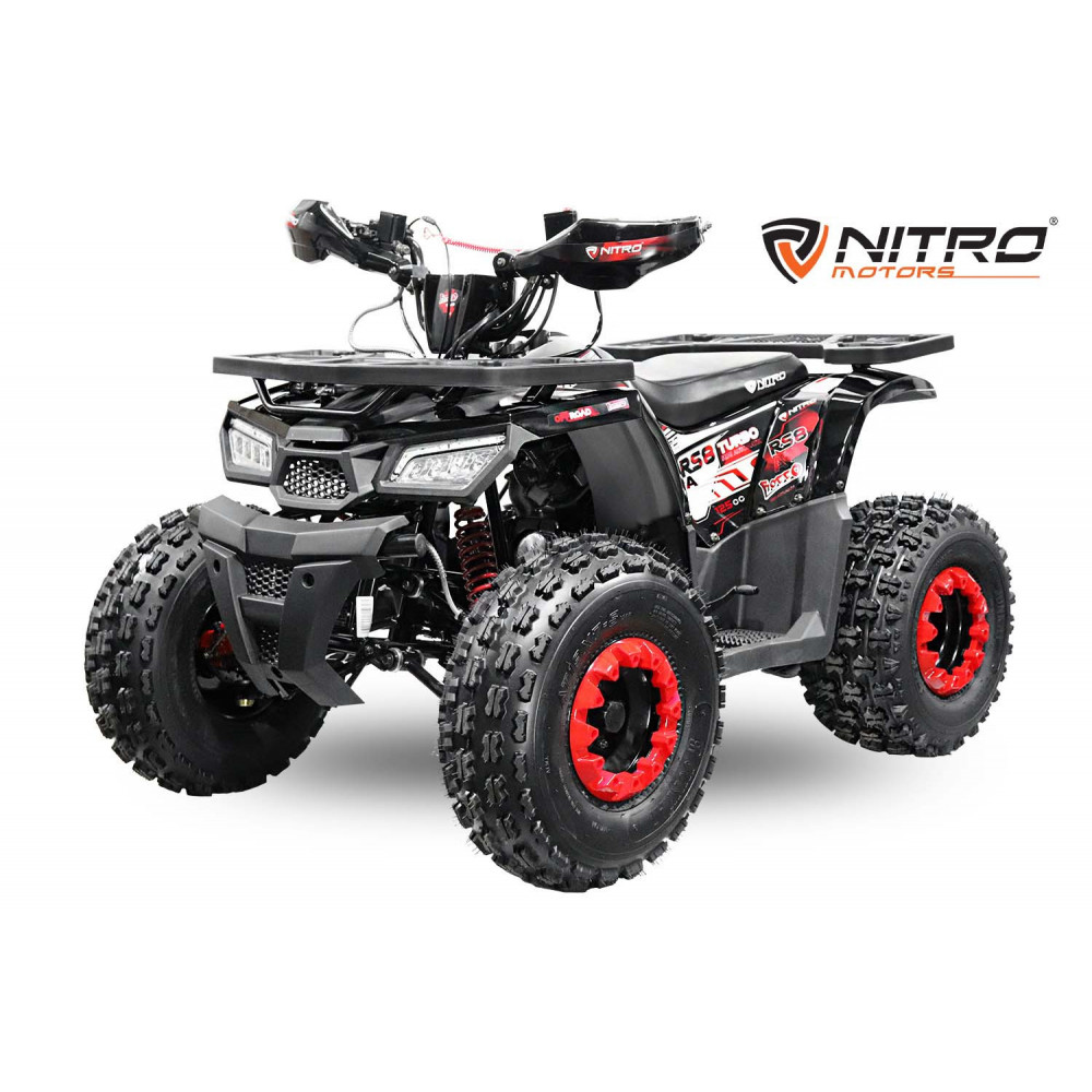 Rocco 3G 125cc Petrol Quad 8" Platin Line