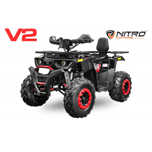 Rugby 180cc Petrol Quad 10" Platin Line