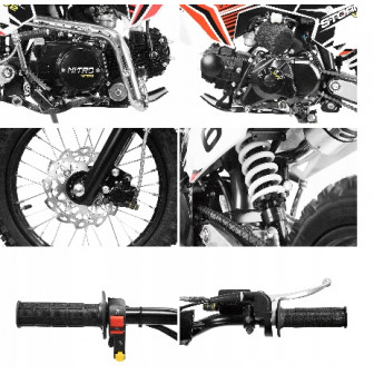 Storm 110cc 14/12" AUTOMATIC PIT BIKE - CROSS